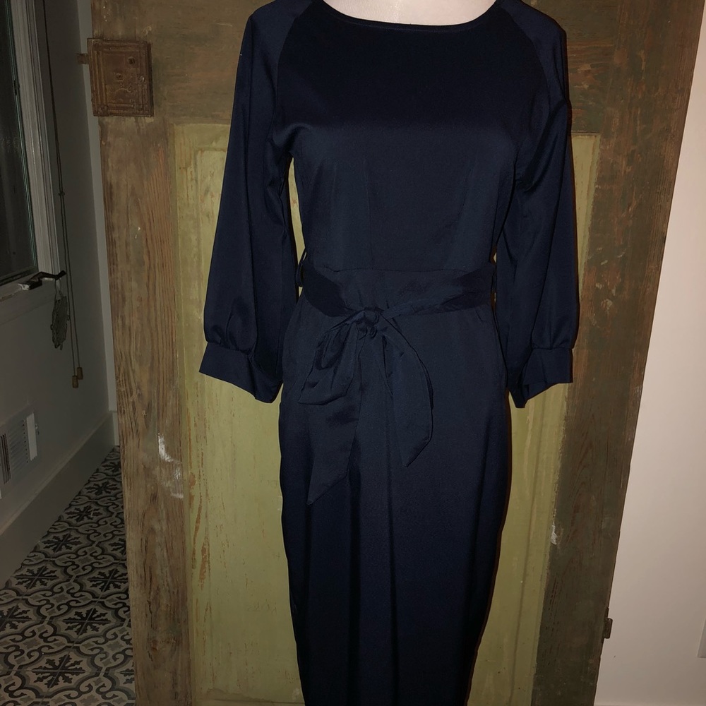 Navy Blue Dress